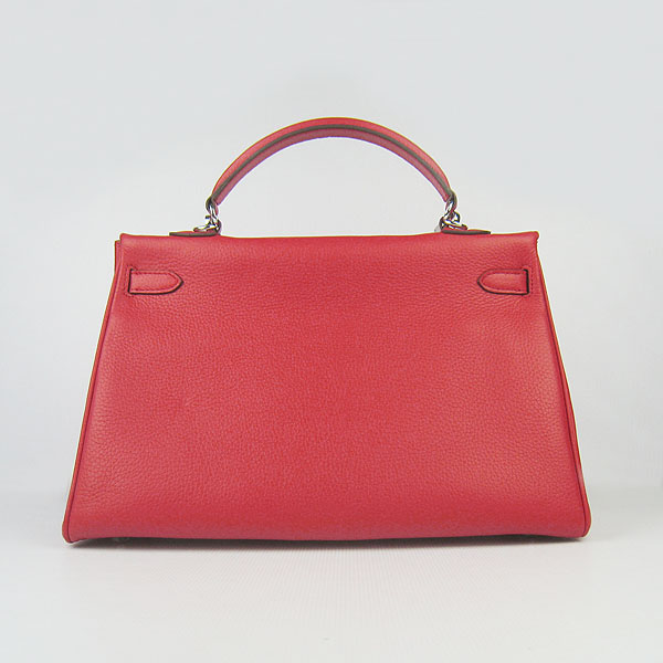 High Quality Hermes Kelly 35cm Togo Leather Bag Red 6308